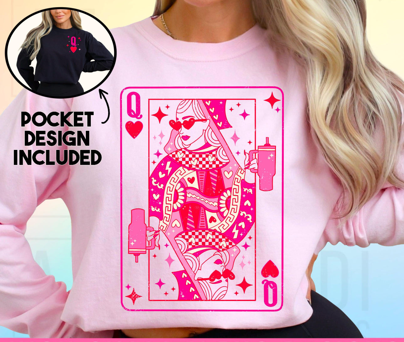 Viral Q card design TSHIRT