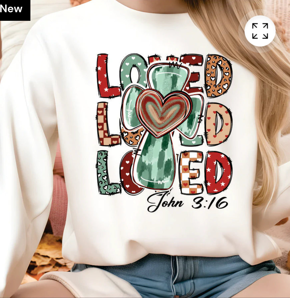 Loved John 3:16 TSHIRT