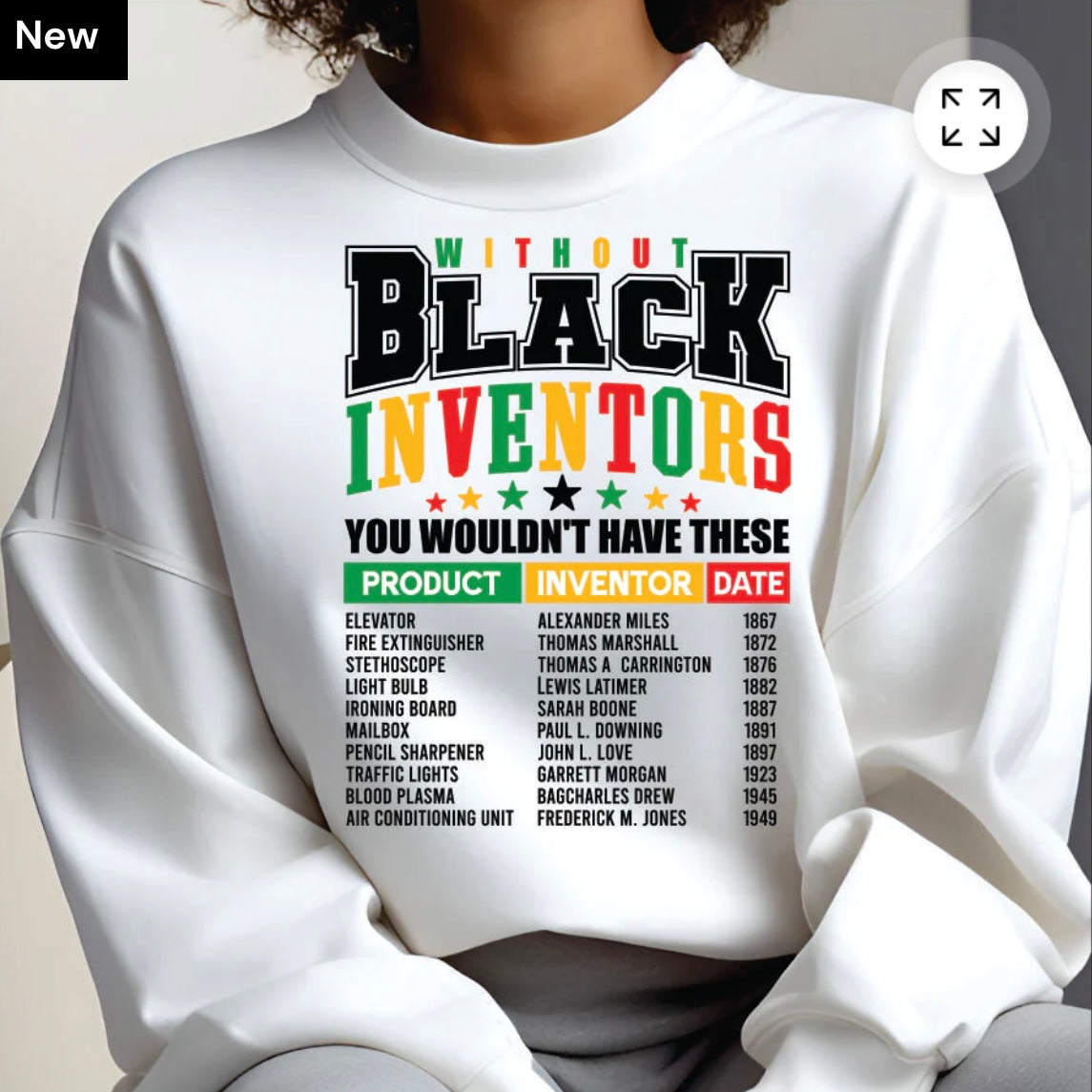 T-SHIRT Black History designs 1-3