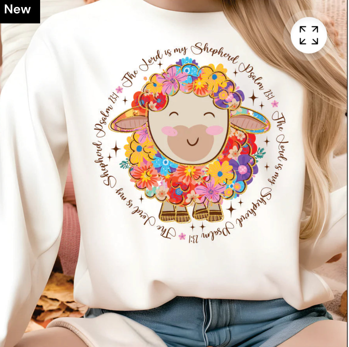 T-SHIRT The Lord is my Shepherd Psalm 23:1