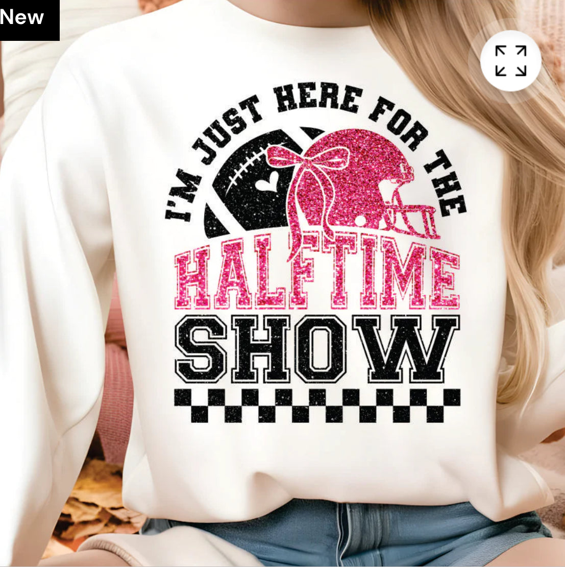 T-SHIRT Just here for the halftime show (2 different designs)