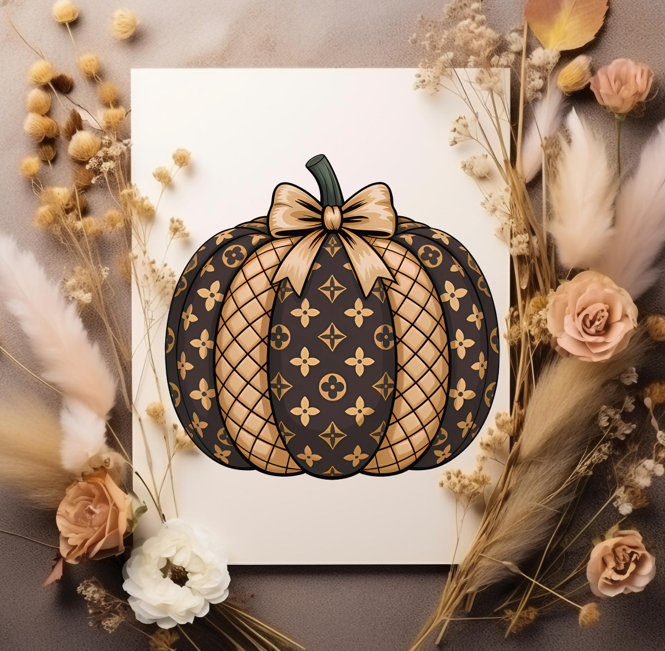 Designer inspired pumpkin