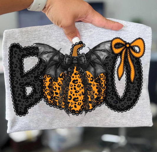 Boo orange and black