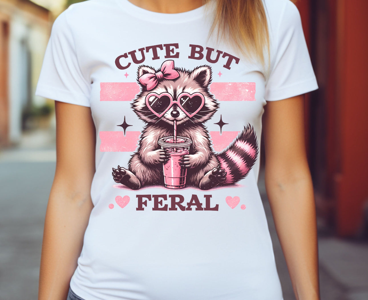 Cute but feral t-shirt