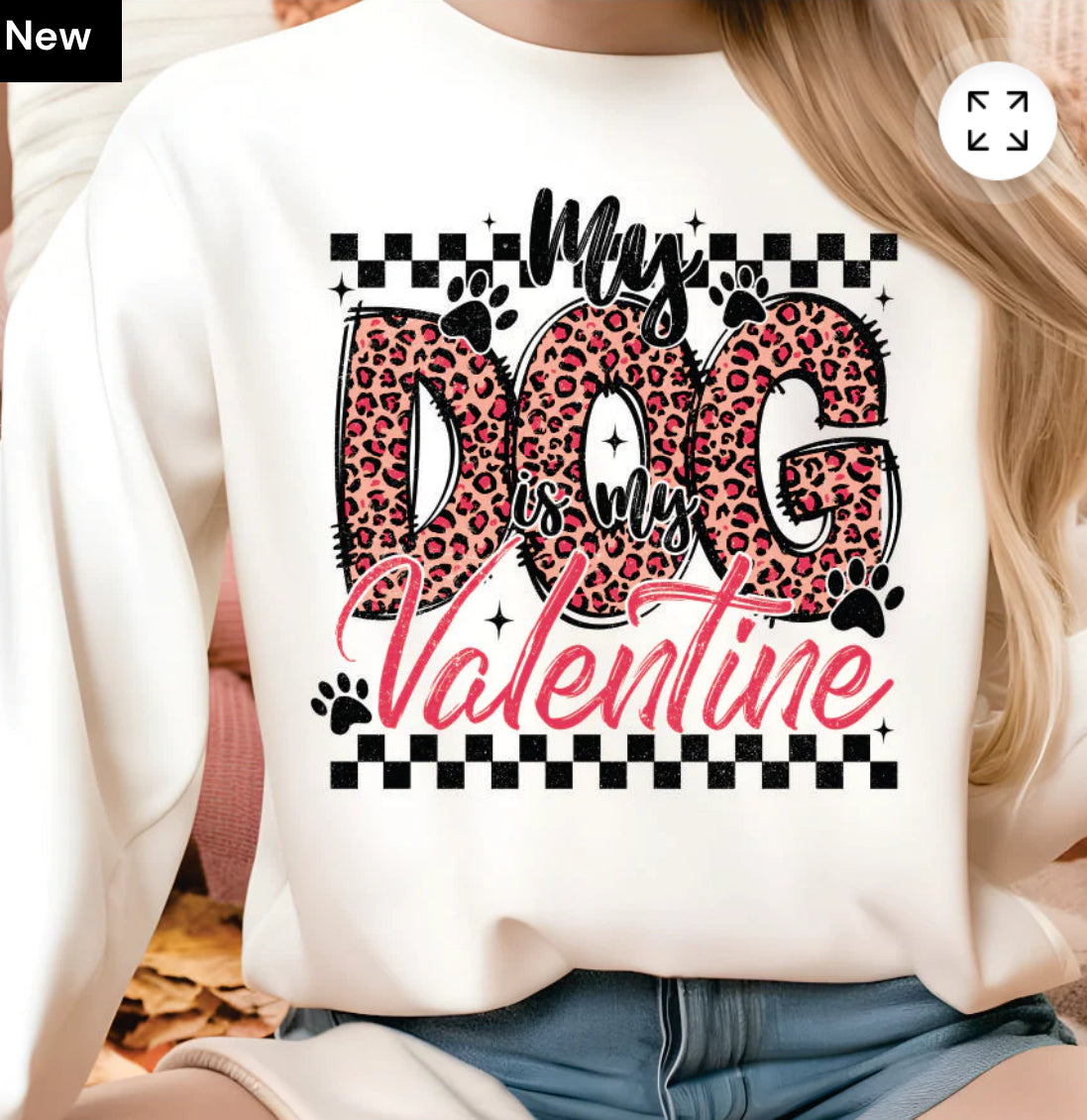 My dog is my valentine TSHIRT